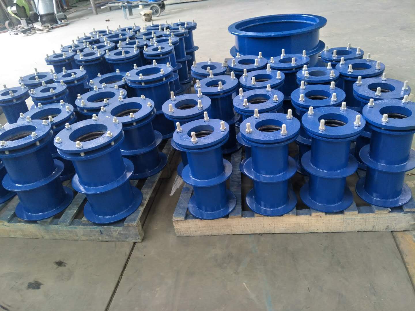 一个大型管道工程包含的防水套管